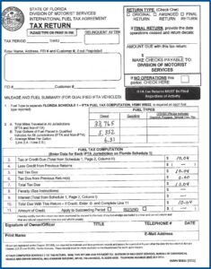 New Jersey Ifta Forms