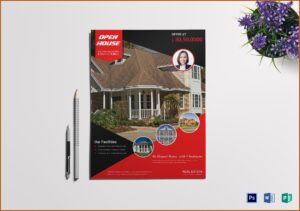 Open House Flyer Template Publisher