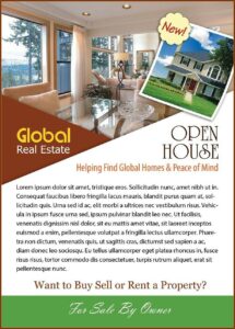 Open House Flyer Template Word Free