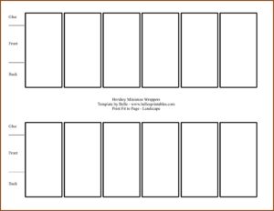 Printable Mini Candy Bar Wrapper Template