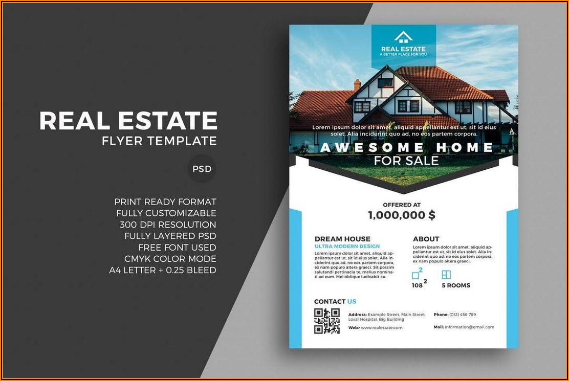 Real Estate Brochure Templates Word
