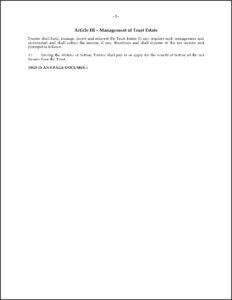 Revocable Trust Forms California