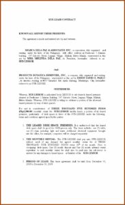 Sample Residential Lease Agreement Philippines