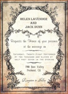 Silver Wedding Invitation Templates Free Download