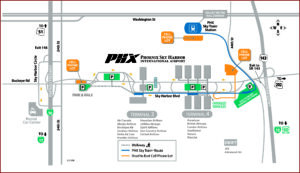 Sky Harbor Airport Parking Terminal 4 Map