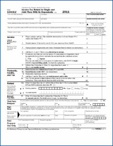 Tax Forms 2016 Ez