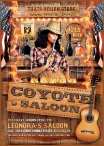 Template For Flyers In Photoshop