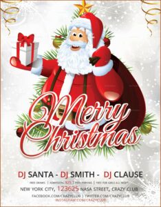 Template For Flyers In Word