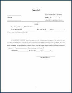 Uncontested Divorce Petition Texas