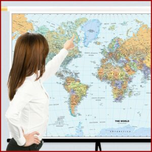 Vintage School Wall Maps For Sale