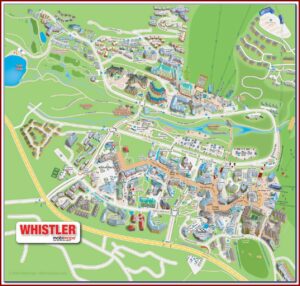 Whistler Upper Village Map Hotels