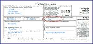 1098 Mortgage Interest Forms