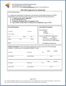 5013c Non Profit Form