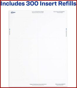 Avery Name Badge Templates 74541