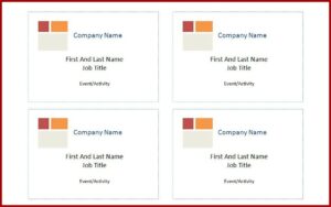 Avery Name Badge Templates 8395