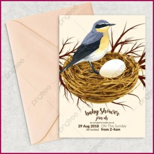 Baby Shower Invite Template Free Download