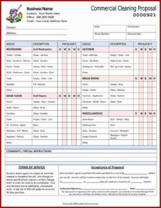 Builders Estimate Template