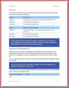 Business Plan Template For Mac