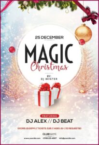 Christmas Flyer Template Download