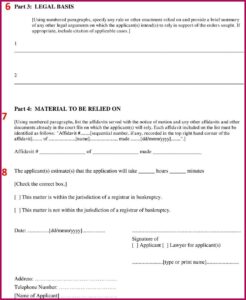 Common Law Affidavit Template Osap