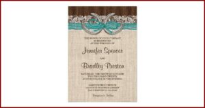 Country Western Wedding Invitation Templates