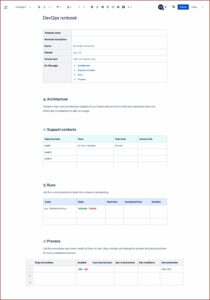 Devops Runbook Template