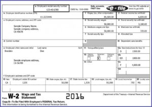 Downloadable W2 Form 2019