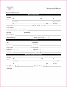 Employee Handbook Template Word Uk