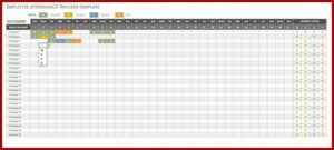 Employee Performance Tracking Template Excel