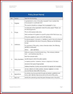 Employees Handbook Template Uk