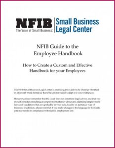 Employment Handbook Example Uk