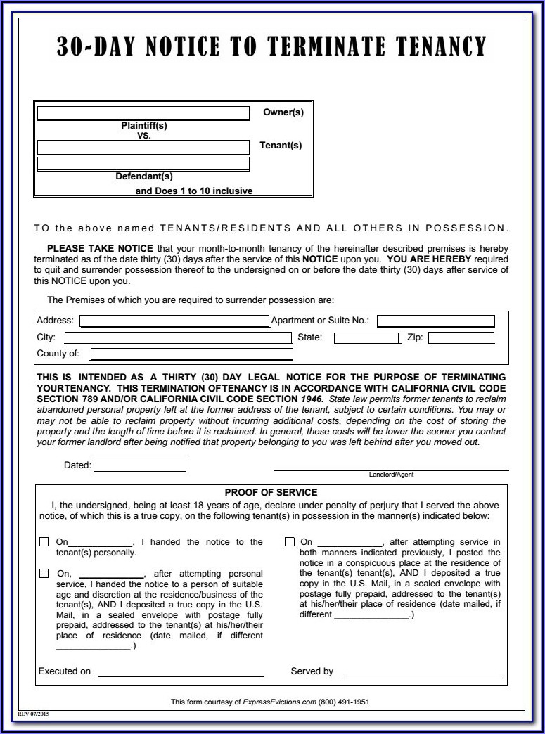 Eviction Forms Florida
