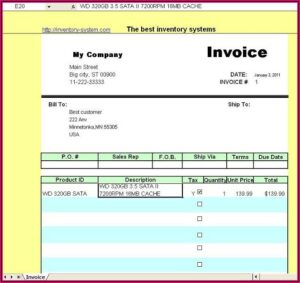 Excel Inventory Management Template With Barcode