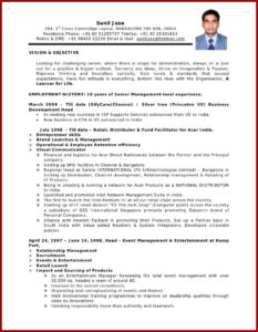 Executive Cv Templates Free