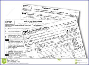 Federal Tax Forms 1040a