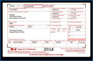 Fillable W 2 Form 2017 Free