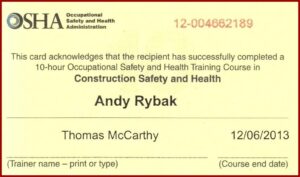 Forklift License Template Free Downloads