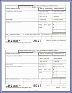 Free Blank 2015 W2 Forms