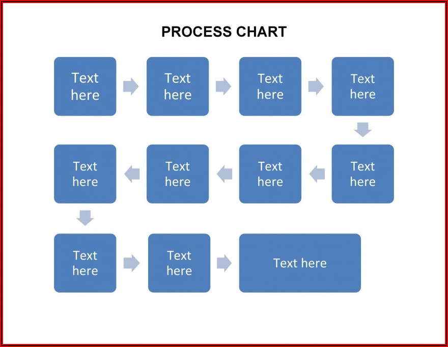 Free Blank Flow Chart Template For Excel