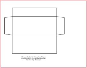 Free Chocolate Bar Wrapper Template