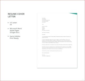 Free Cover Letter Template Word Doc