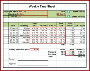 Free Excel Payroll Template Kenya