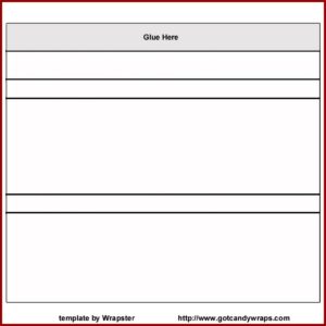 Free Hershey Chocolate Bar Wrapper Template