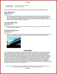 Free Home Inspection Report Form Pdf