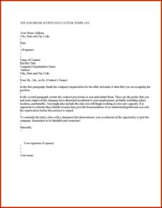 Free Job Offer Letter Template