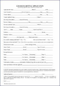 Free Louisiana Lease Purchase Agreement Forms