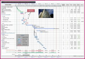 Free Microsoft Excel Construction Schedule Template