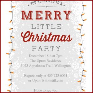 Free Online Christmas Invitation Maker