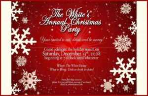 Free Online Christmas Invitation Templates