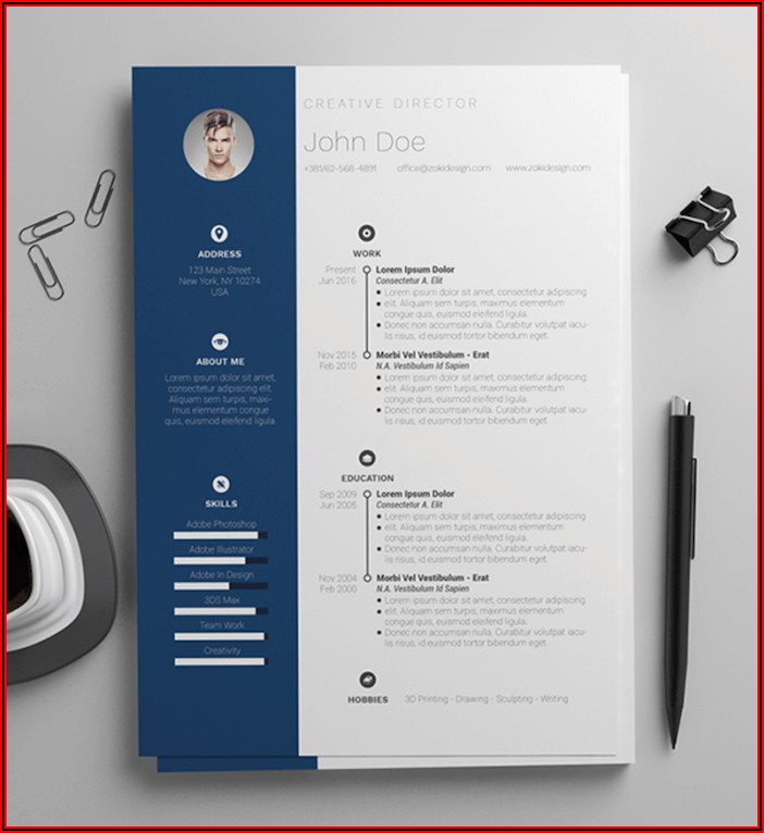 Free Resume Templates For Windows 7